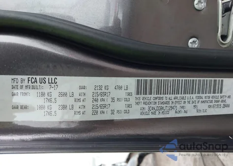 2018 Jeep Compass Trailhawk 4X4 из США, поврежденный, VIN 3C4NJDDBXJT129471